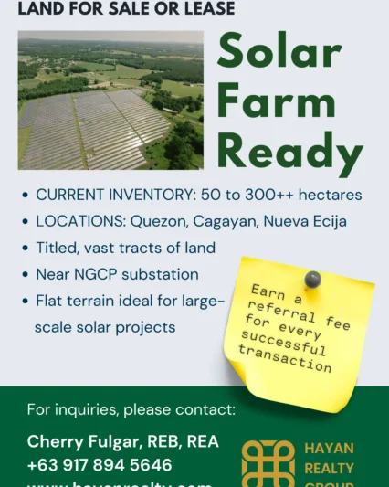 Solar Farm for Sale or Lease